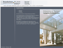 Tablet Screenshot of brandschutz-plan.de